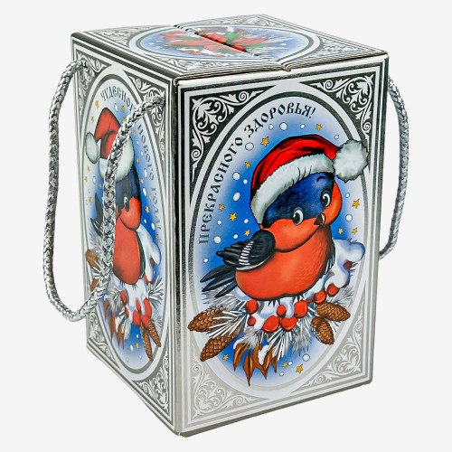 Новогодний подарок картон Три товарища, 500 гр, купить оптом в Санкт-Петербурге