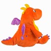 Мягкая игрушка дракон Апельсинка, 600 гр, купить оптом в Санкт-Петербурге