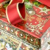 Картон с атласной лентой Новогодняя Симфония, 500 гр, купить оптом в Санкт-Петербурге