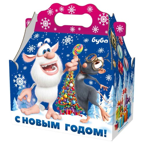 Новогодний подарок Ларец Буба, 800 гр Купить оптом в Санкт-Петербурге!