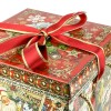 Картон с атласной лентой Новогодняя Симфония, 500 гр, купить оптом в Санкт-Петербурге