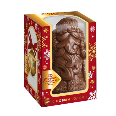 Шоколадная фигурка "Дед Мороз" (в коробке), 100 гр